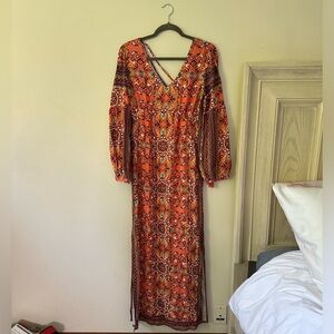 Beautiful Orange Farm Rio Dress